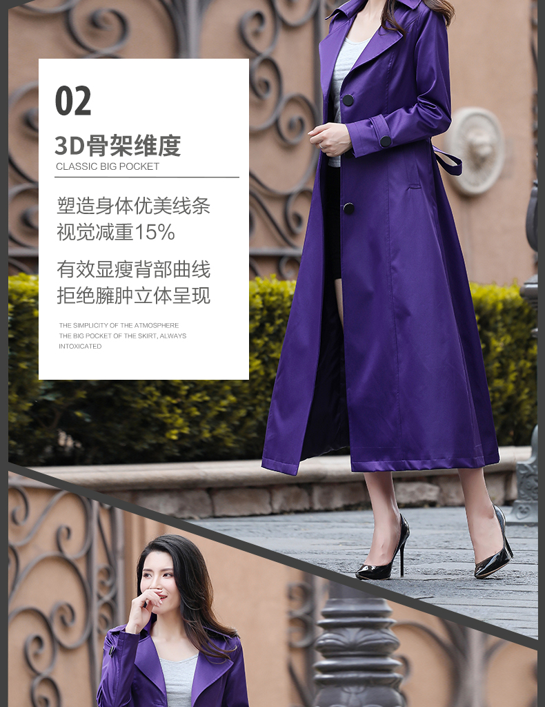 Trench pour femme en Polyester - Ref 3226500 Image 10