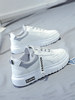 2025 New Autumn Versatile White Sneakers for Women, Casual Sports Shoes, Women's Sneakers, Trendy Spring and Autumn Niche Shoes