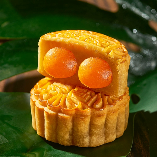 稻香村 Mooncake Gong Gong Gift Double -Layer Gift Box Кантонский двойной Huang Lian Rong Wuren