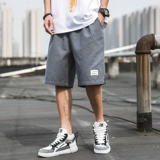 Летние шорты для отдыха, пляжные спортивные штаны, свободный прямой крой