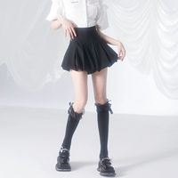 Кукла, черная короткая универсальная мини-юбка, юбка, фонарь, штаны
