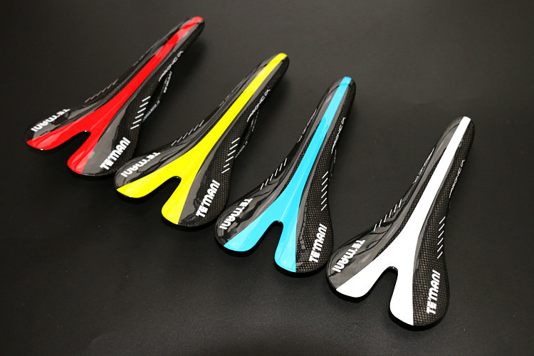 TEMANI Ultra Light Carbon fiber Mountain Road Bike Lightweight full carbon open seat cushion seat bag