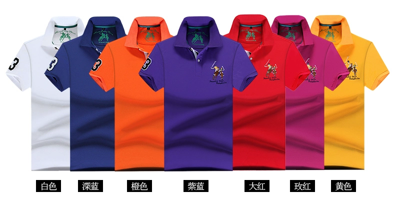 Huang Zi Paul Port polo áo gió nam ve áo ngắn tay áo sơ mi nam giản dị mùa hè rộng rãi áo sơ mi tay dài t shirt golf