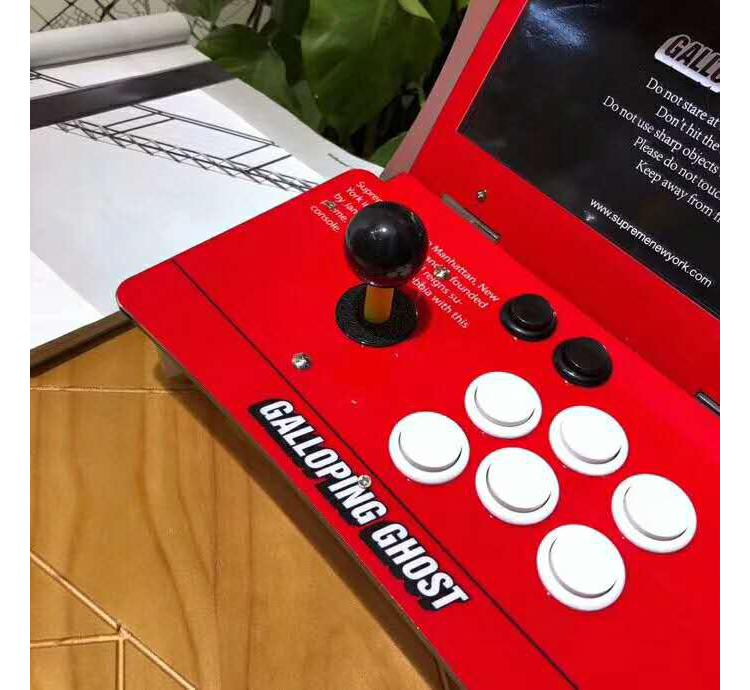 Sup x Game Box retro trò chơi màu sắc cổ điển giao diện điều khiển trò chơi đôi chiến đấu thời thơ ấu cổ điển trên đường phố - Kiểm soát trò chơi tay cầm logitech f710