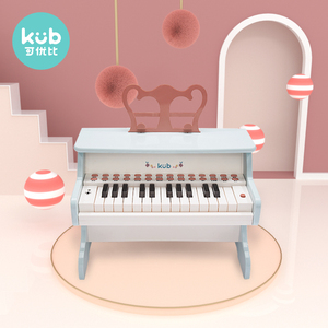 可优比儿童小钢琴电子琴初学1-3岁幼儿宝宝音乐女孩玩具礼物迷你