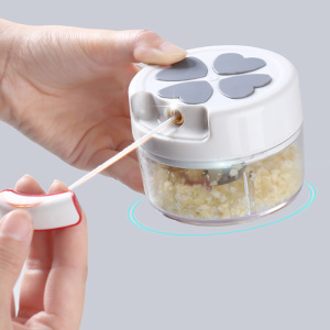 【优思居】厨房迷你手动拉蒜蒜神器