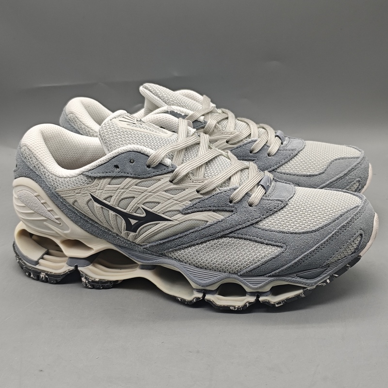 Mizuno Men's Retro Shock-Absorbing Trendy Sports Shoes Running Shoes Wave Prophecy Ls