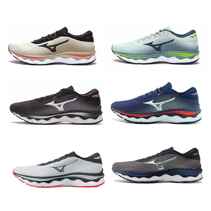 Mizuno Men's Popular Mesh Cushioning Running Shoes Wave Sky 5 Original Price 1098