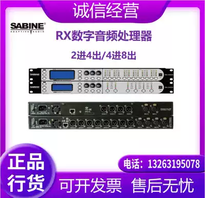 Sabinsabine RX2400 RX4800 digital audio processor anti-howling feedback suppressor