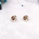 Hàn Quốc mini brooch áo sơ mi nam pin cổ áo nữ khóa cao cấp trâm pha lê phụ kiện phù hợp với phụ nữ cổ áo hoa ghim cài áo nam