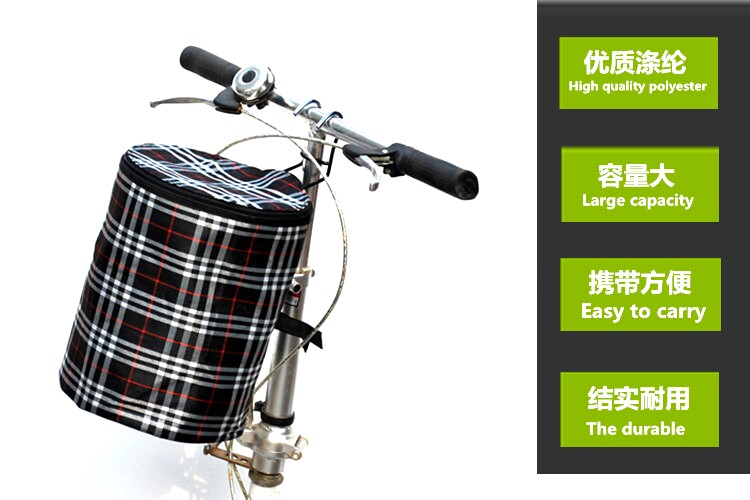 Panier pour vélo en toile - Ref 2260889 Image 5