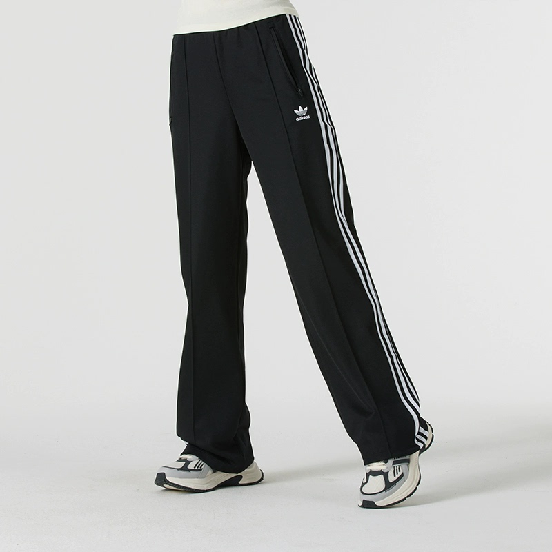 Authentic Adidas Trefoil Casual Sports Women's Pants Knitted Straight Breathable Long Pants Kb2984 Jz5535