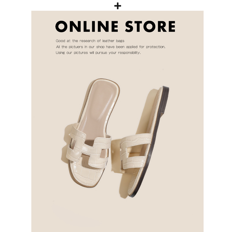 【Limited Time 78】Full Sheepskin Sandals Summer Fashion Beach Flat Slippers ins Trendy White Slippers for Women Outdoor Wear 【Limited Time 78】Full Sheepskin Sandals Summer Fashion Beach Flat Slippers ins Trendy White Slippers for Women Outdoor Wear