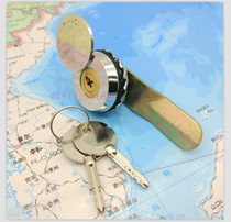 A400-1 cross copper core lock waterproof cover turn tongue lock switch cabinet storage cabinet door lock communication chassis door lock