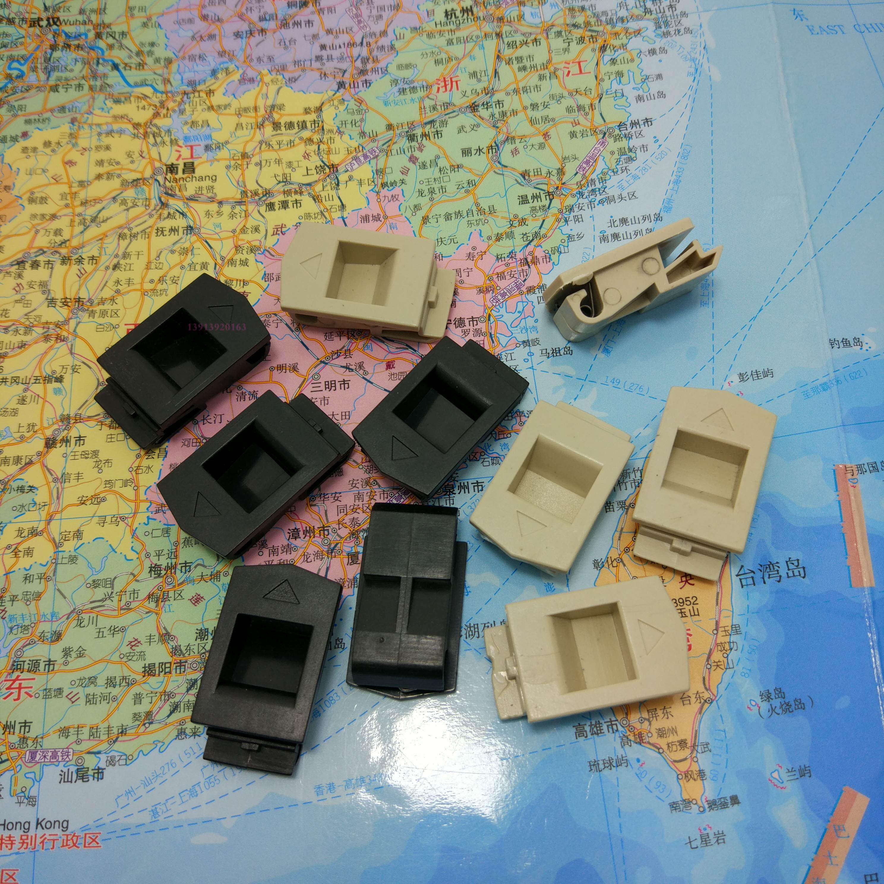 Small buckle MS725-4 small handle spring buckle side door lock buckle plastic easy-pull buckle ABS nylon plastic buckle