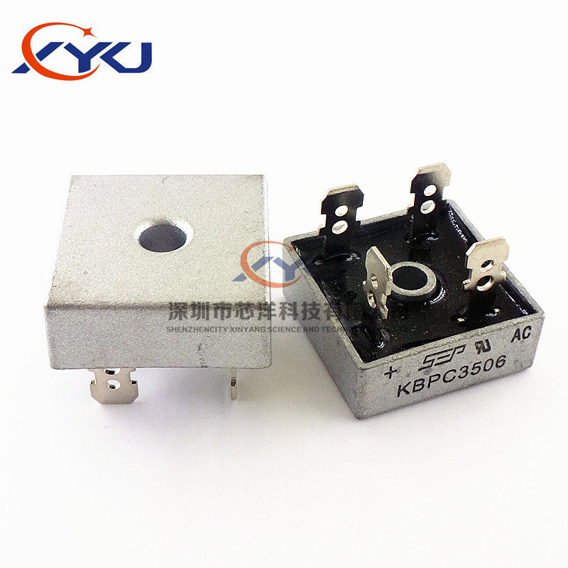Single-phase rectifier bridge KBPC3506 can be replaced with KBPC3504