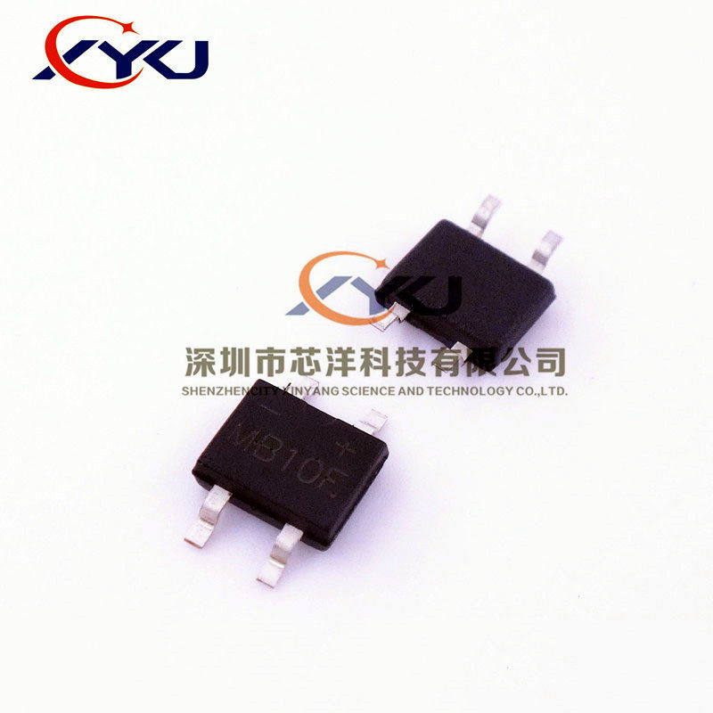 MB10 MB10F ultra-thin rectifier bridge stack 1A 1000V SMD SOP-4 1000pcs=52 yuan