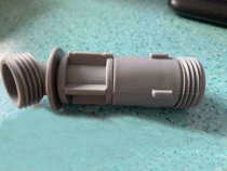 Small large upgraded version of the water pipe car around the water pipe shelf plastic ABS shaft accessories double-layer seal