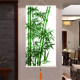 Zheng Banqiao bamboo decorative hanging painting new hotel vertical version living room study bamboo newspaper peace ink scroll decorative painting