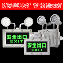 Explosion-proof emergency lights LED double-head lights Explosion-proof identification lights Safety exit signs Warehouse workshop plant