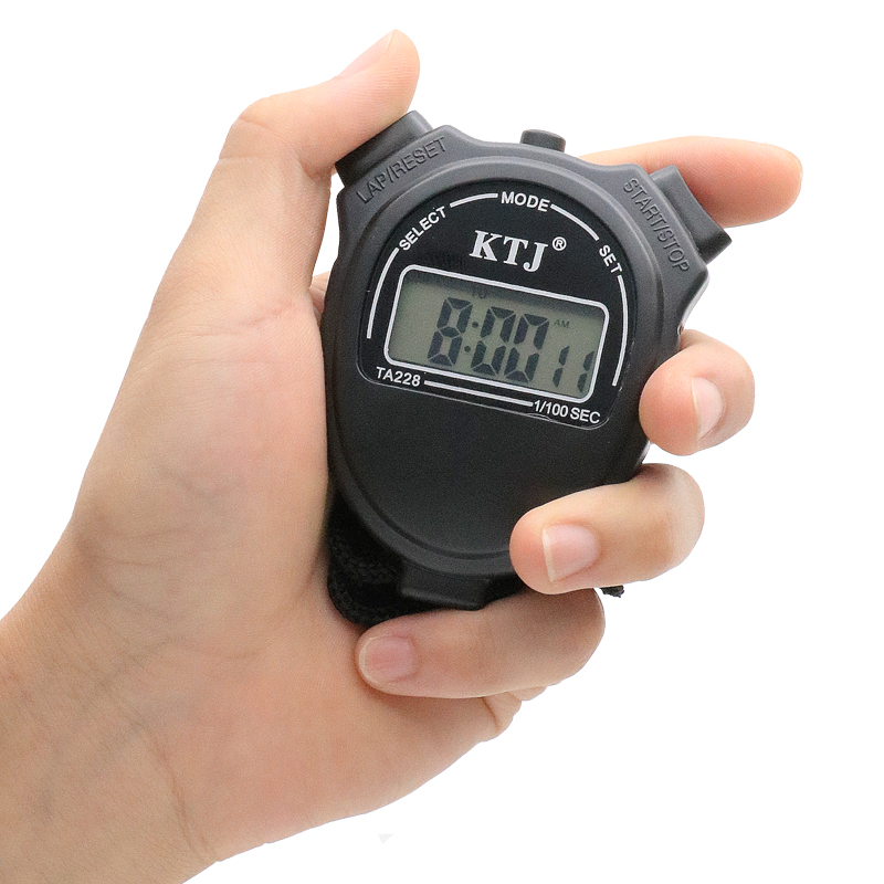 Electronic digital display single channel electronic sports stopwatch TA228 timer Single channel electronic sports stopwatch