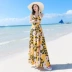 Mùa hè Thái Lan Bali của phụ nữ bên bờ biển Kỳ nghỉ Bãi biển Váy dây Sling Dress Siêu cổ tích Váy dài mỏng - váy đầm