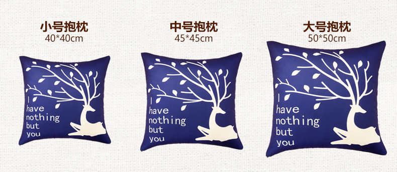 Cartoon gối sofa văn phòng lõi bìa đệm nghỉ trưa giường gối tựa lưng gối thắt lưng gối xe eo đệm - Trở lại đệm / Bolsters gối tựa ghế sofa