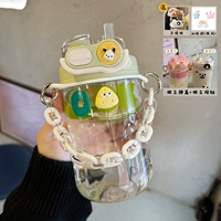 Зеленый прозрачный браслет, наклейка, 680 мл, 3D