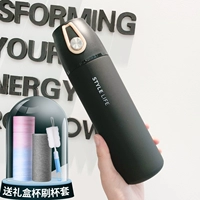 Leat Black+Cup Set+Cup Brush+подарочная коробка