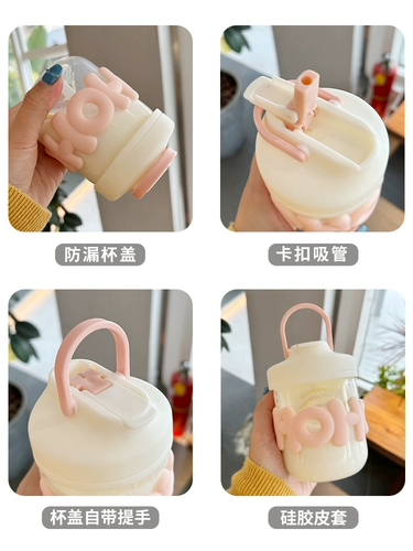 Стеклянный высококачественный детский стакан со стаканом для домашнего использования, коллекция 2023