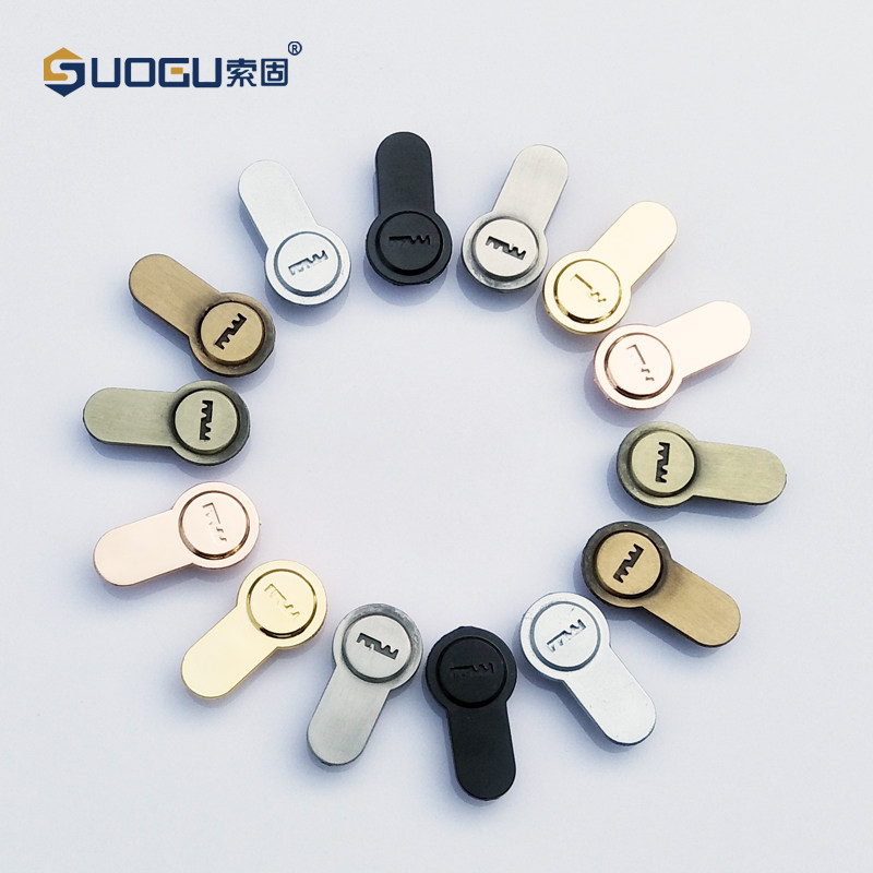 Suogu hardware lock accessories double door fake lock cover size gourd universal metal material fake lock buckle