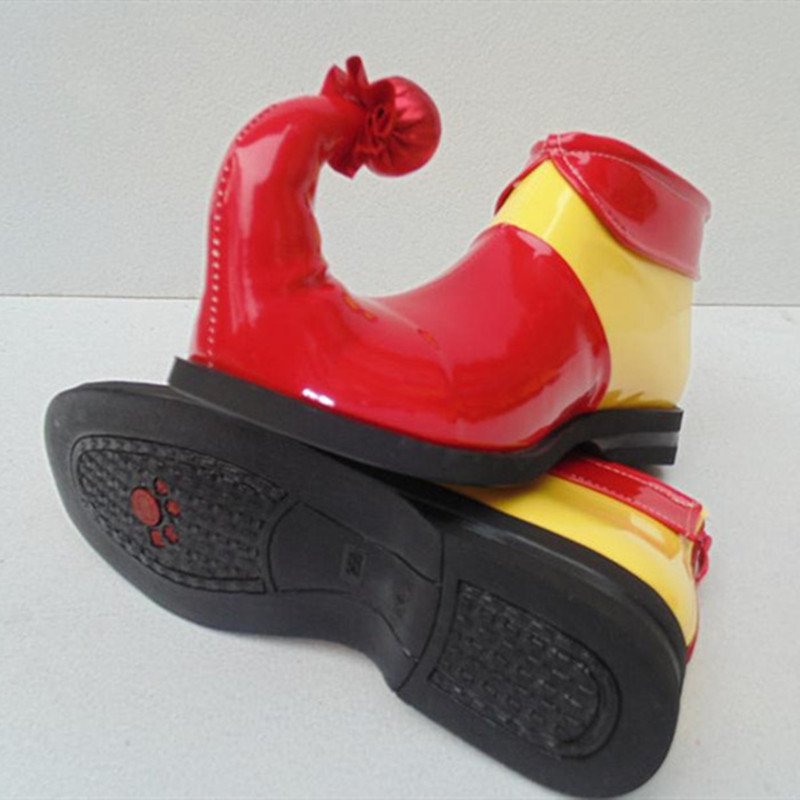 Cos Clown Shoes Halloween Performance Shoes Clown Costume Anime Shoes Kids Shoes Masquerade Clown Dress up
