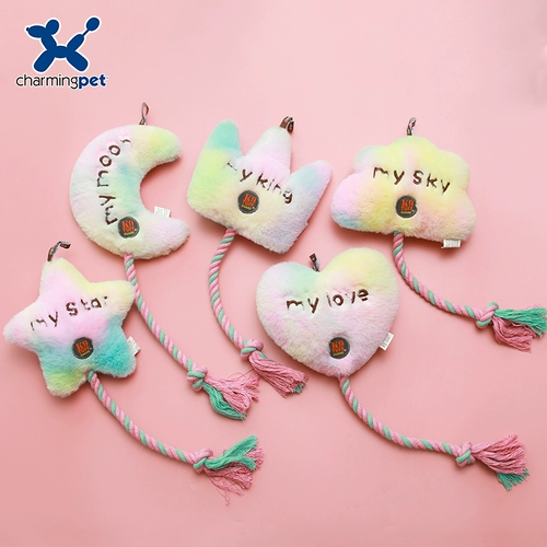 Qimin charmingpet Dog Toy Teddy Golden Mao Nai Grinting Yeet Pets Vocal Toys