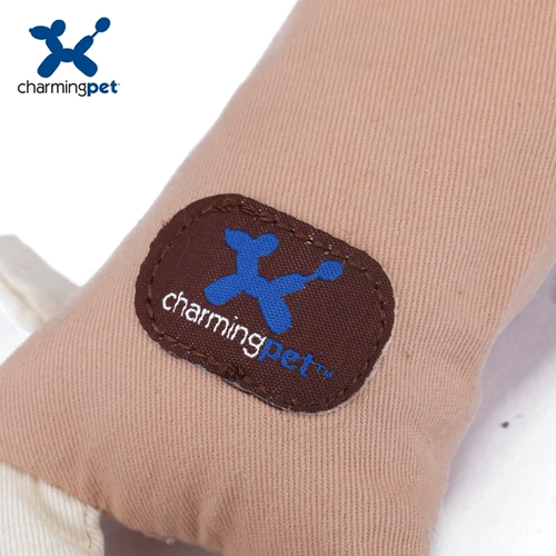 Американский Qimin Charmingpet Dog Toy Teddy Golden Mao Nai Grinting Teeth Pet звучит большие собаки