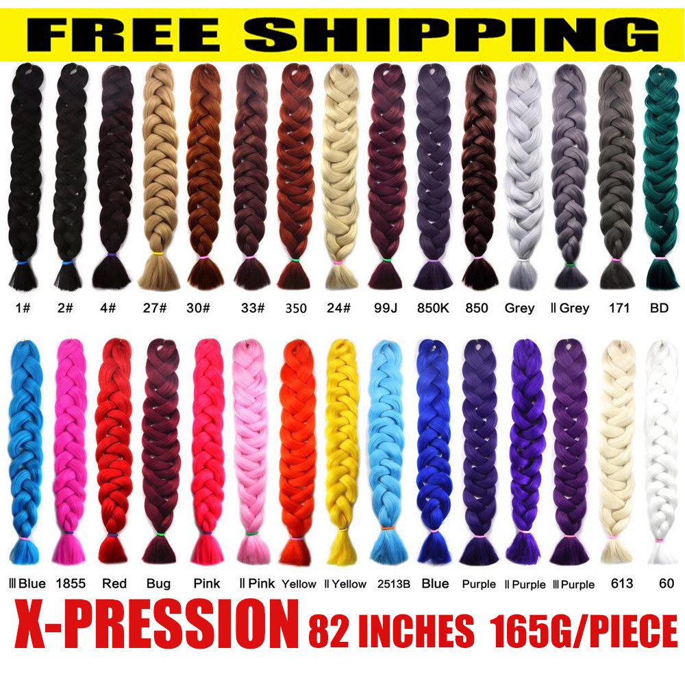 African big braids dirty braids wig xpression braids twist crochet braids Hair
