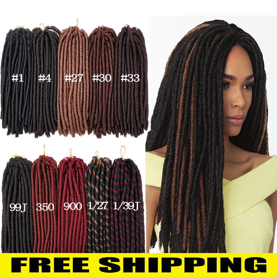 Softer Crochet soft dread lock braids twist hair dreadlocks