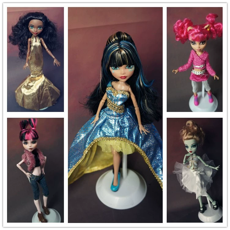 Monster high school кукла одежда монстр хай повседневная одежда Monster High Monster Gausu вторая волна
