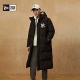 MLB, зимняя длинная толстовка с капюшоном, пуховик, куртка