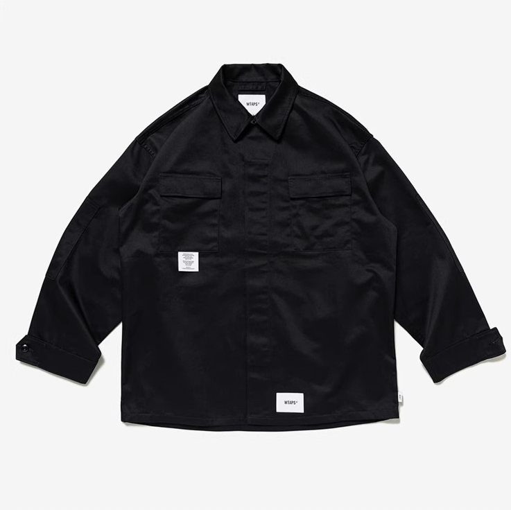 WTAPS 23ss CHIEF JACKET POLY TWILL SIGN-