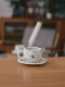 Swallow Coffee Cup Ceramic Latte Art Design Niche American Latte Drip Coffee Cup and Saucer Set for Women with High Aesthetic Appeal