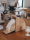 Handmade Filter Paper Box, Wooden V60 Hand-Brewed Coffee Filter Paper Box, Solid Wood Dust-Proof Filter Paper Holder, Filter Paper Storage Box