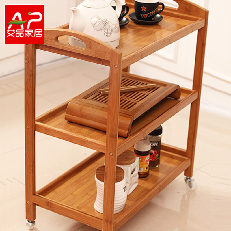 Beauty Beauty Hair Cart Tool Car Triple Hair Salon Beauty Salon Beauty Salon Small Cart Solid Wood Cart Tool Car Special Price