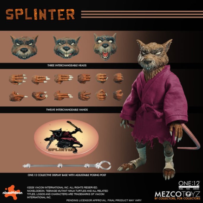 Mezco 75519 Collective Master Sprint 1/12 Action Figure