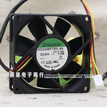 SUNON BUILT QUASI KD2408PTBX-6A 8025 8cm 24V 4 24V 3W Double Ball Inverter Fan