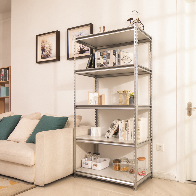 Wo da floor containing floor shelves Home storage floor Shelf Balcony Shelving Kitchen Debris Iron Art Combined Multilayer Shelving