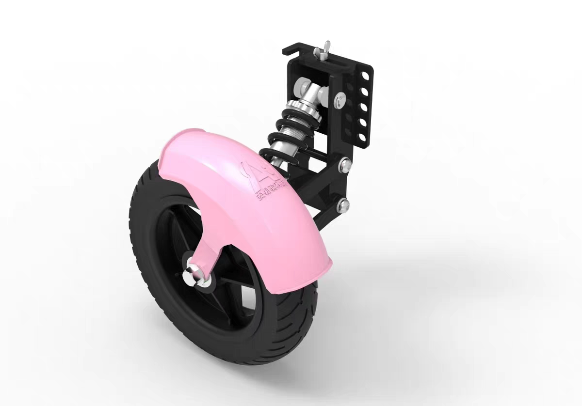 电动车辅助轮挡泥板怎么选？下雨天不溅水泥，安装支架+塑料材质全解析