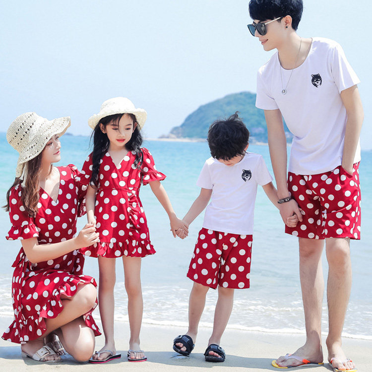 Popcorn Beach Skirt Pro 2023 new summer dress Slim Fit Dress T-shirt Dress T-shirt Dress Suit Mothergirl Wave 