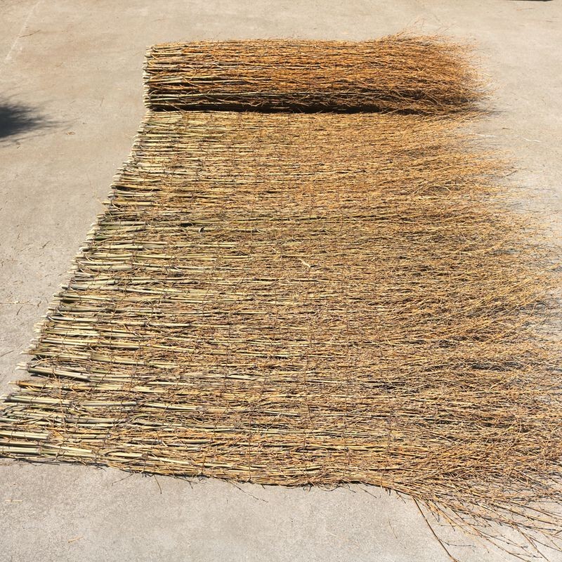 Courtyard Fence, Bamboo Branch Fence, Bamboo Branch Roof Decoration, Wall Decoration, Farmhouse Homestay, Fine Bamboo Strands, Outdoor Fence