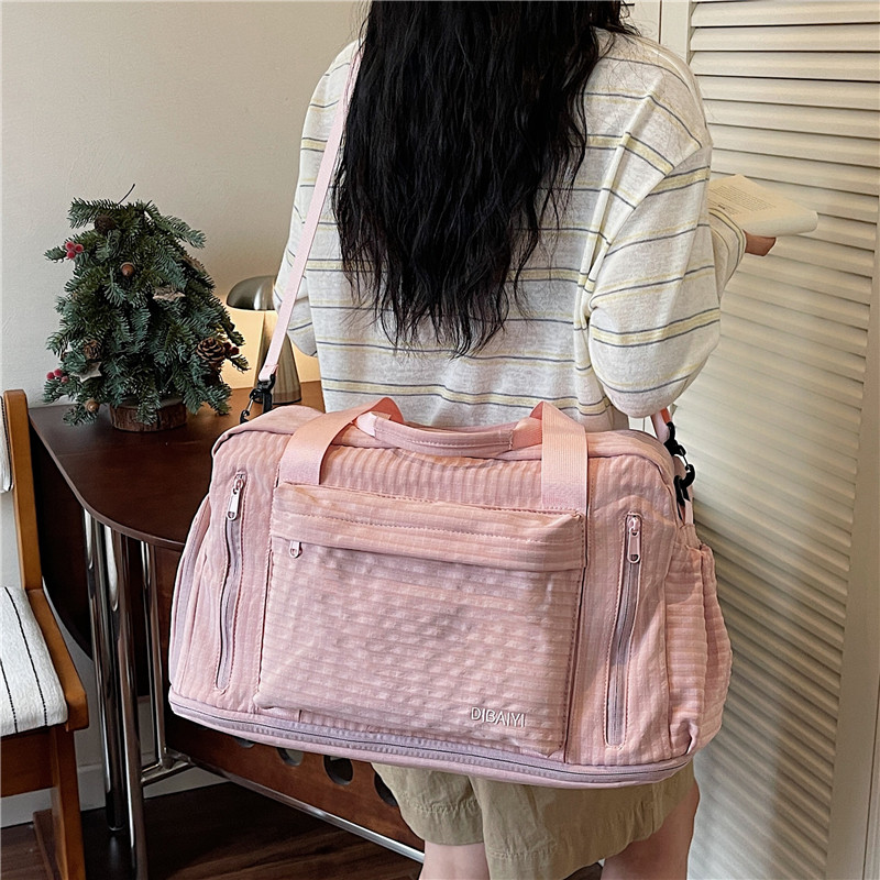 Large-capacity travel bag, short-distance boarding bag, business trip handbag, lightweight storage, maternity luggage bag, sports fitness bag