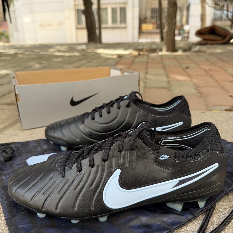 Luoshengmen Football Nike Legend 10 High-End Fg Long Spike Real Grass Adult Competition Football Shoes Dv4328-003